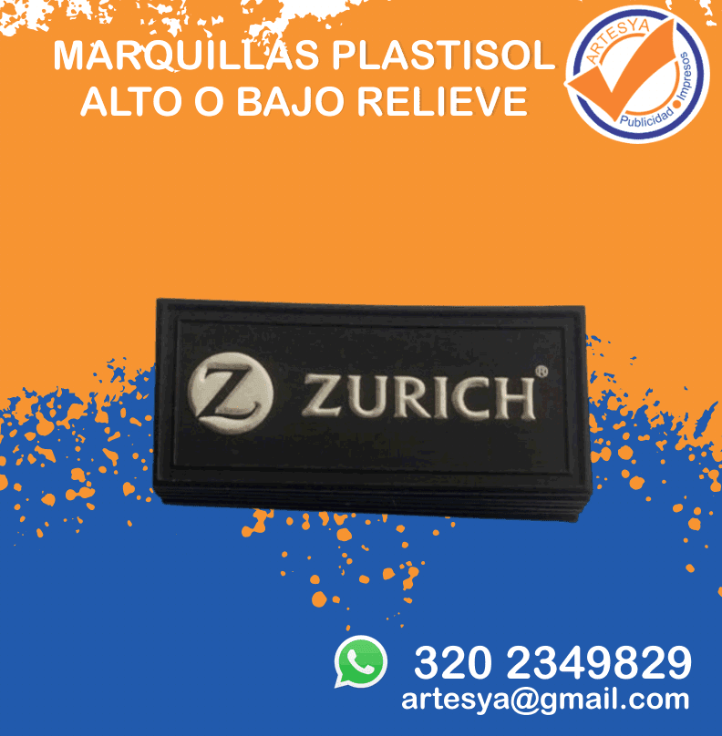 Marquillas plastisol