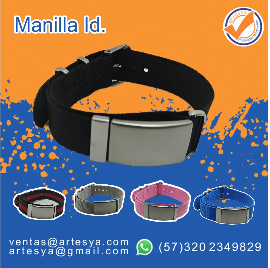 Grabado láser para manillas de pacientes