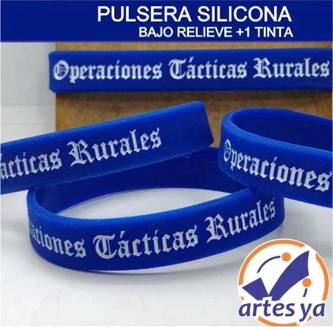 Pulseras en Silicona