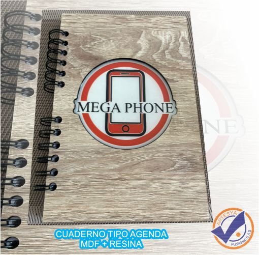 Cuaderno MDF Personalizado - Imagen 3