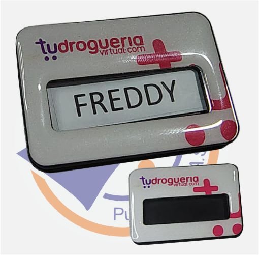 Gafetes Identificación reutilizable