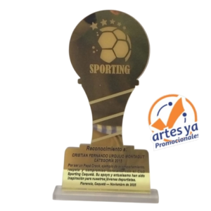 trofeos o galardon en acrilico