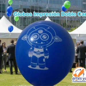 globo impresión doble cara