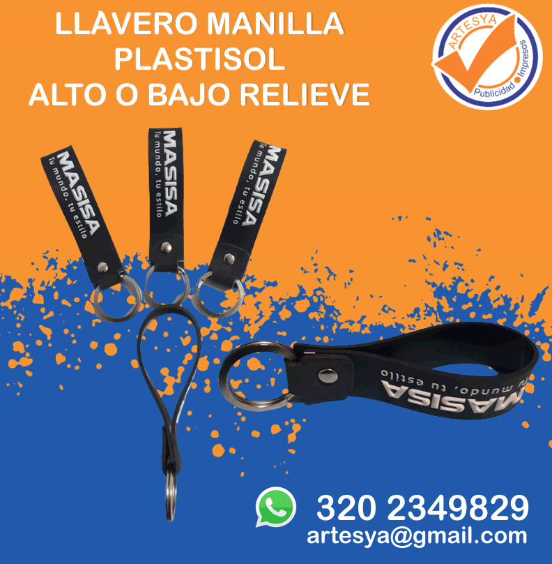 Llavero tipo manilla - Imagen 4