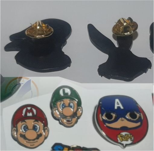 Pin de solapa personajes tv - Imagen 3