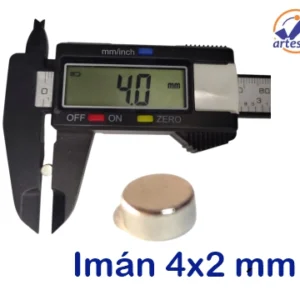 Iman Neodimio 4 mm X 2 mm