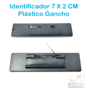 IDENTIFIADOR PLASTICO CON GANCHO