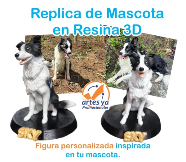 Pequeñas esculturas y figuras de mascotas en impresión 3D PLA Colombia
