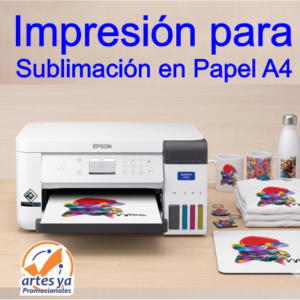 impresion a4 sublimacion