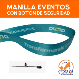 Manillas de Tela con Broche de Seguridad